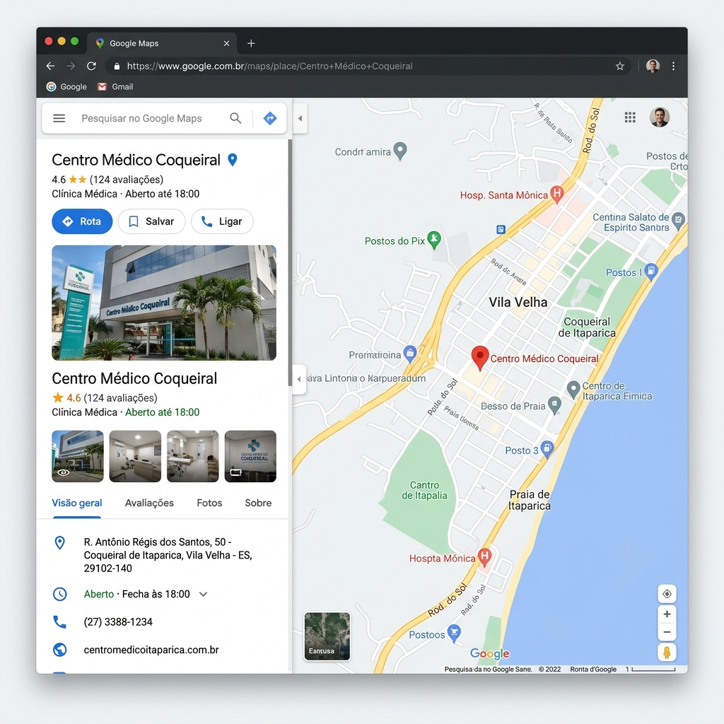 Exemplo Google Meu Negócio 1